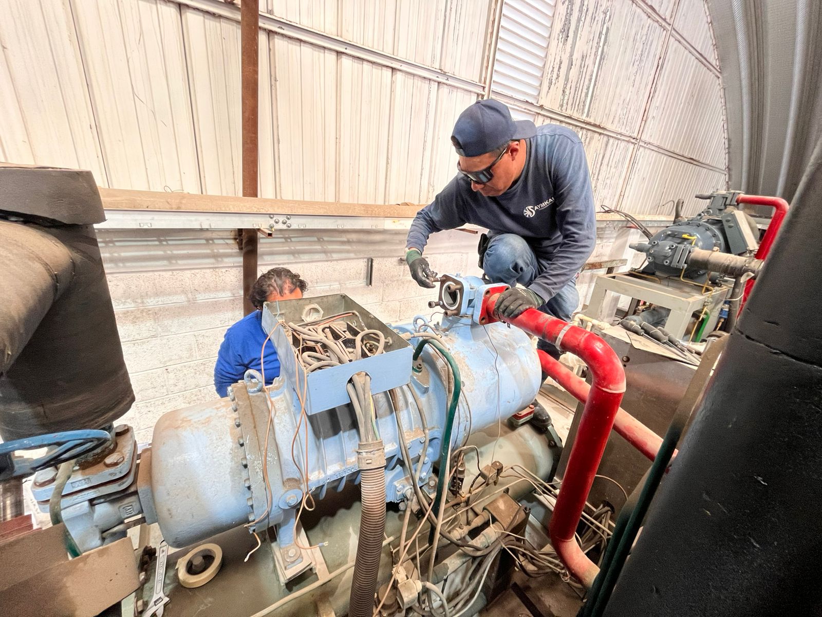 Mantenimiento de sistemas frigor&iacute;ficos