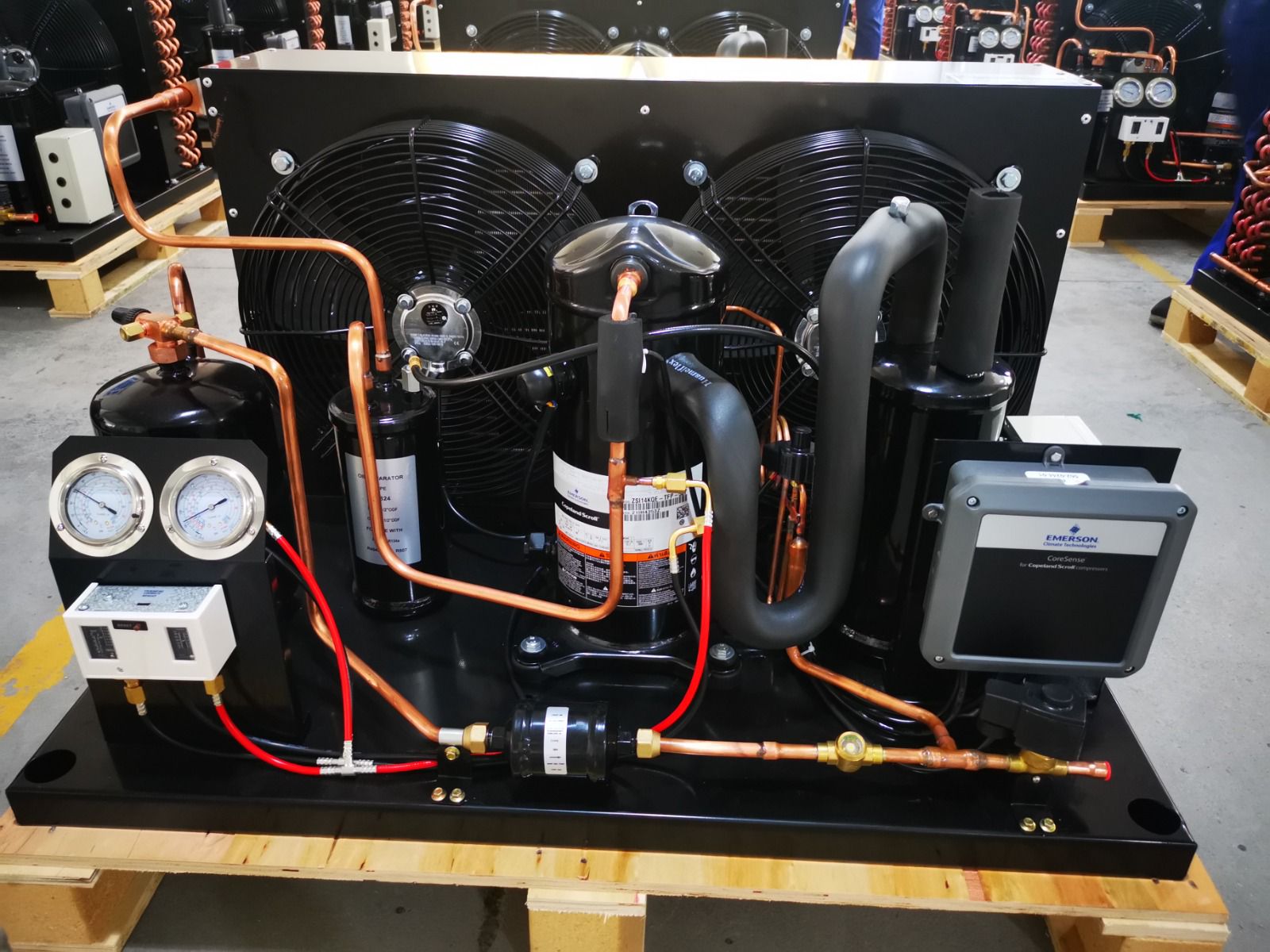 Equipo condensador para proyecto frigor&iacute;fico